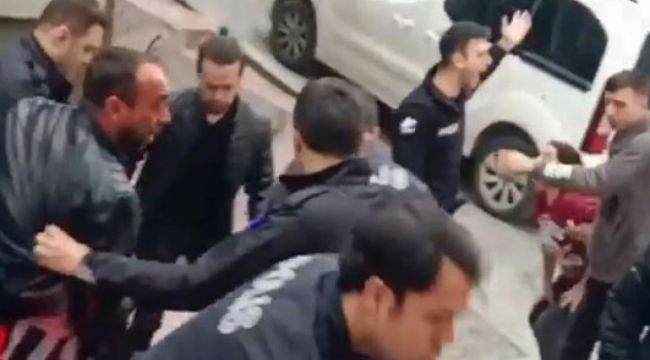 KADES ihbarına giden polise saldırı