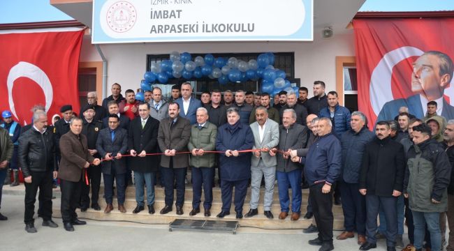 Arpaseki Köyü'nde eğitim öğretime yeni başlangıç: Kınık'ta eğitime büyük destek