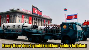 Kuzey Kore'den 2 günlük nükleer saldırı tatbikatı