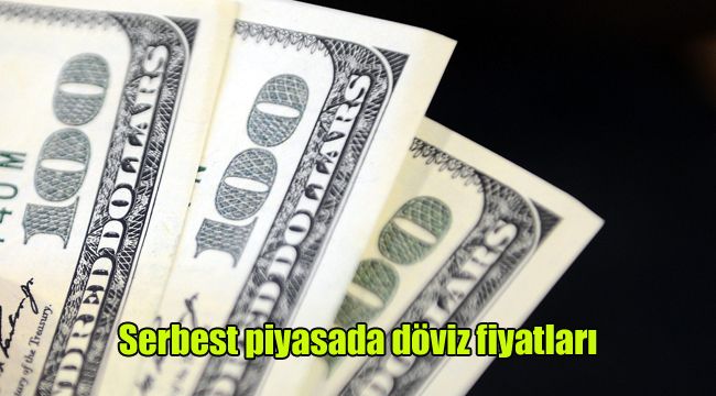 Serbest piyasada döviz fiyatları