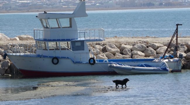 Van Gölü seviye kaybediyor