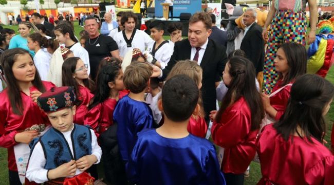 23 Nisan Ulusal Egemenlik ve Çocuk Bayramı Bayındır’da Coşkuyla Kutlandı