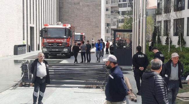 AKM'de yangın