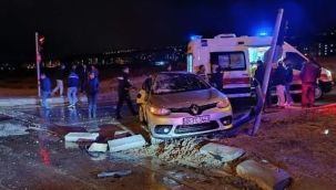 Elazığ'da tır ile otomobil çarpıştı