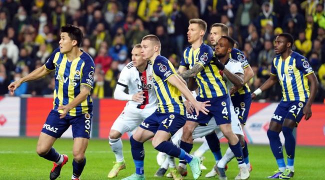 Fenerbahçe, Kadıköy'de Beşiktaş'a karşı üstün