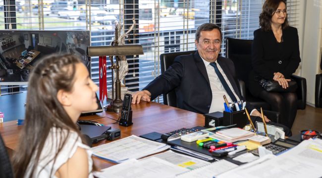 Konak’ın çocuk başkanı “önce çocuklar” dedi