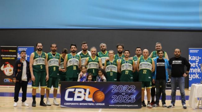 Kurumsal Basketbol Ligi'ni 2'nci tamamladılar
