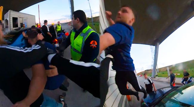 Kuzey Marmara Otoyolu gişelerinde kavga