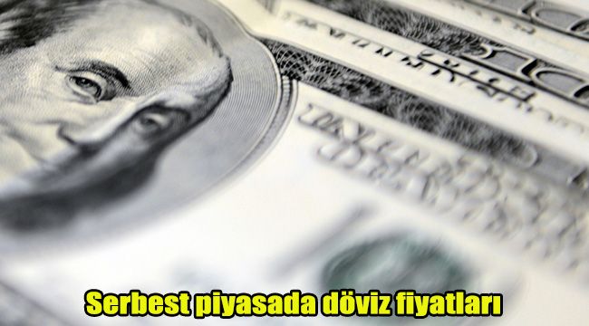 Serbest piyasada döviz fiyatları
