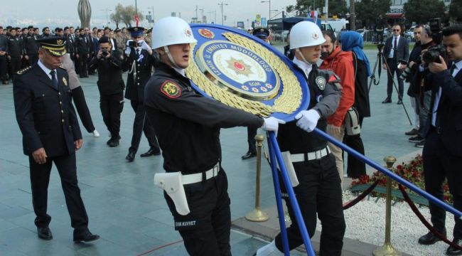 Türk Polis Teşkilatının 178. yaşı İzmir'de kutlandı