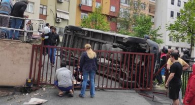 Beşiktaş'ta korku dolu anlar: Doğalgaz kutusu patladı