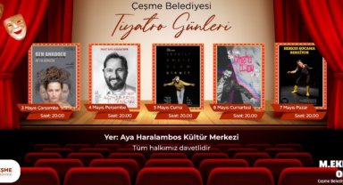 Çeşme Belediyesi Tiyatro Günleri başlıyor!