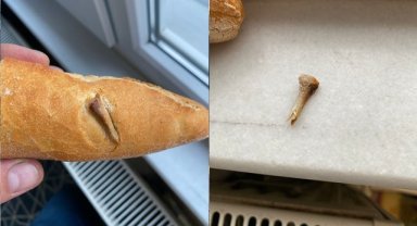 Ekmekten kemik çıktı, savunması pes dedirtti