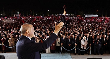 Erdoğan'dan Cumhurbaşkanlığı Külliyesi'nde tarihi konuşma
