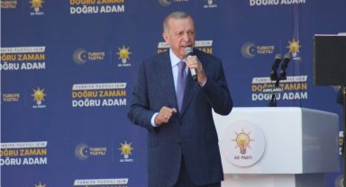 Erdoğan: Seçimi milletimizin kalbinde gözünde kazanacağız