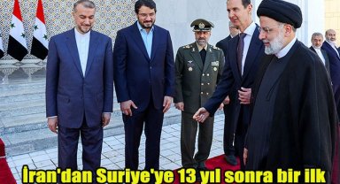 İran'dan Suriye'ye 13 yıl sonra bir ilk