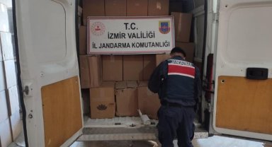 İzmir'de 34 milyon 740 bin kaçak makaron ele geçirildi