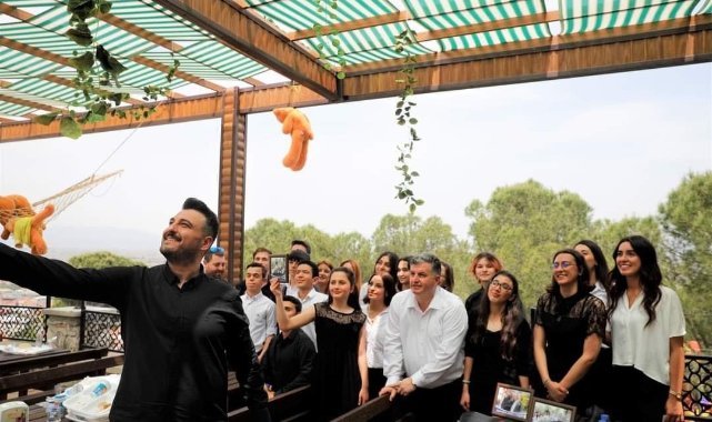 Kınık’tan hem sanata hem spora büyük önem