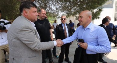 Menderes Belediye Başkanı Özkan'dan Tunç Soyer'e teşekkür