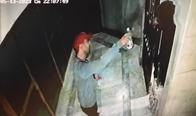 Pişkin hırsızlar apartmandan 160 metrelik bakır kablo çaldılar