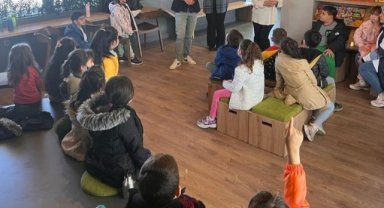 Salihli’de çocuklar jeotermal ile buluşuyor