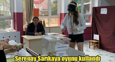Serenay Sarıkaya oyunu kullandı