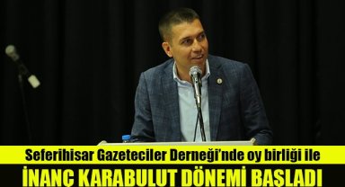 SGD'de oy birliğiyle İnanç Karabulut dönemi