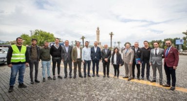 Soyer Kemeraltı’nda çalışmaları inceledi: "Kemeraltı İzmir'in kalbidir"