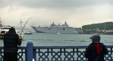 TCG Anadolu yeniden İstanbul'da