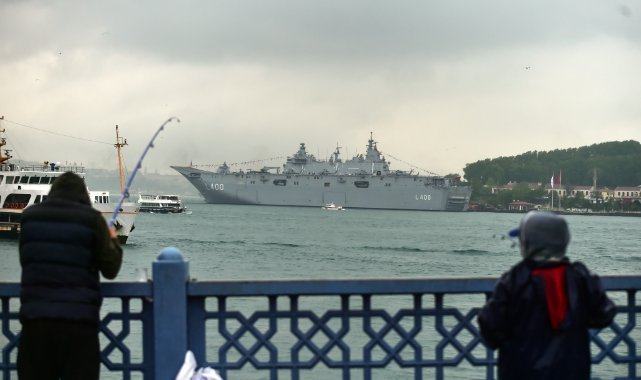 TCG Anadolu yeniden İstanbul'da