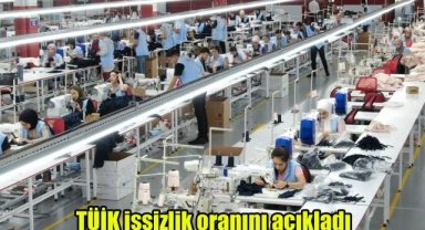 TÜİK işsizlik oranını açıkladı