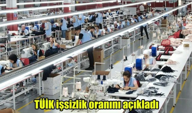 TÜİK işsizlik oranını açıkladı