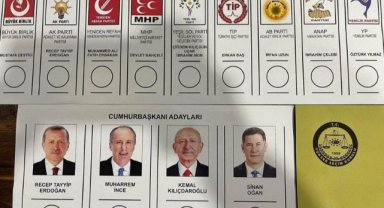 Türkiye'de cumhurbaşkanı oy sayımları başladı