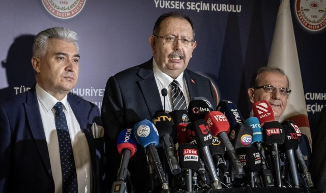 YSK Başkanı Yener: Sayın Recep Tayyip Erdoğan Cumhurbaşkanı olarak seçilmiştir