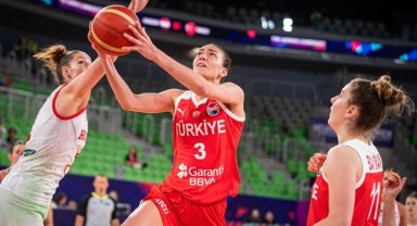 A Milli Kadın Basketbol Takımı gruptaki ilk galibiyetini aldı