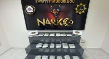 Ağrı'da 6 kilo 210 gram skunk ele geçirildi