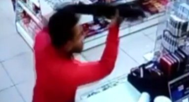 Akaryakıt istasyonunda pompalı dehşet