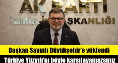 Başkan Saygılı Büyükşehir'e yüklendi: Türkiye Yüzyılı'nı böyle karşılayamazsınız