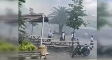 Çapa Tıp Fakültesi'nde korkutan yangın