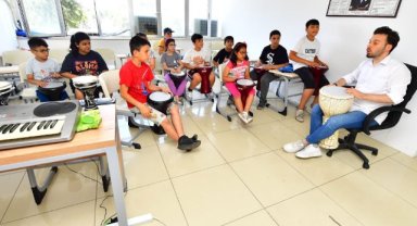 Çocuk Faaliyet Merkezi bölgenin ilgi odağı oldu