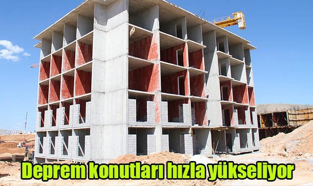 Deprem konutları hızla yükseliyor