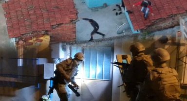 Dronlar tespit etti, narko polisler yakaladı