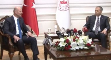 İçişleri Bakanlığı'nda devir teslim töreni