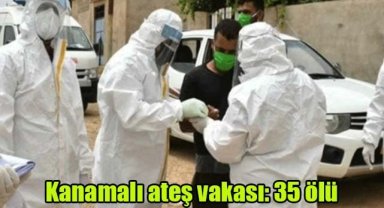 Kanamalı ateş vakası: 35 ölü