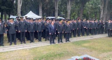 Jandarma Teşkilatının 184. kuruluş yıl dönümünde şehitler anıldı