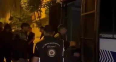 Kaçak sığınmacıların yaşadığı evlere baskın