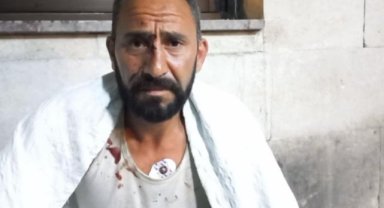 Kuvvetli fırtına çatıda çalışan 5 işçiyi savurdu