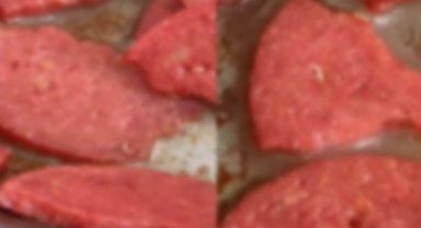 Marketten aldığı sucuğun içinden kurtçuk fışkırdı