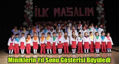Miniklerin Yıl Sonu Gösterisi Büyüledi