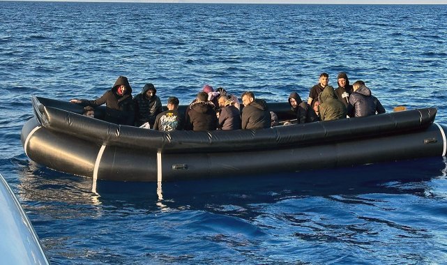 Muğla açıklarında 31 düzensiz göçmen kurtarıldı
